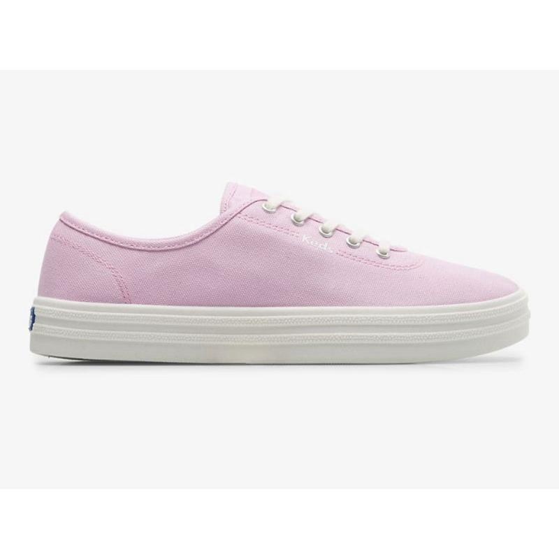 Keds Breezie Kanvas Lace Ups Kadın Mor | UPROS-0629